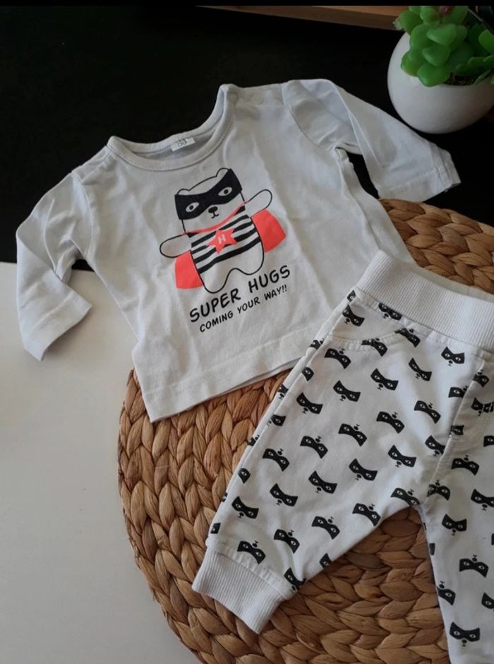 Ensemble pour bébé Taille 1 mois🌿🦊 - photo numéro 2