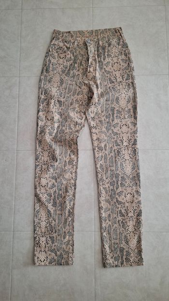 Pantalon slim Imprimé serpent