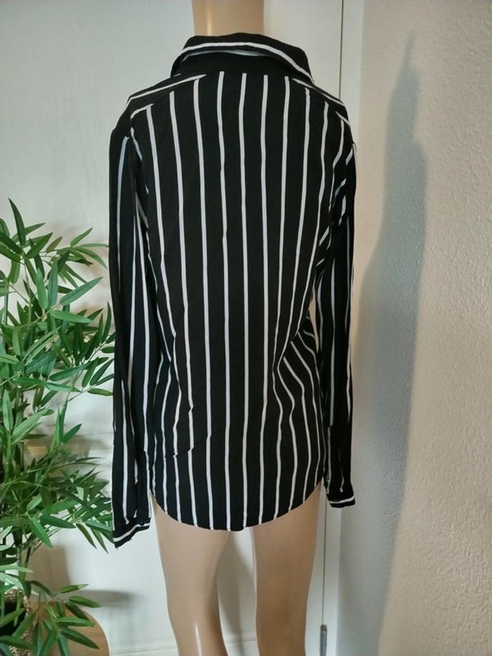 Chemise rayée Cache cache taille 34 - photo numéro 4