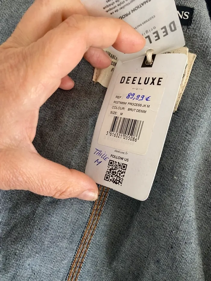 Veste en jeans Deluxe - photo numéro 6