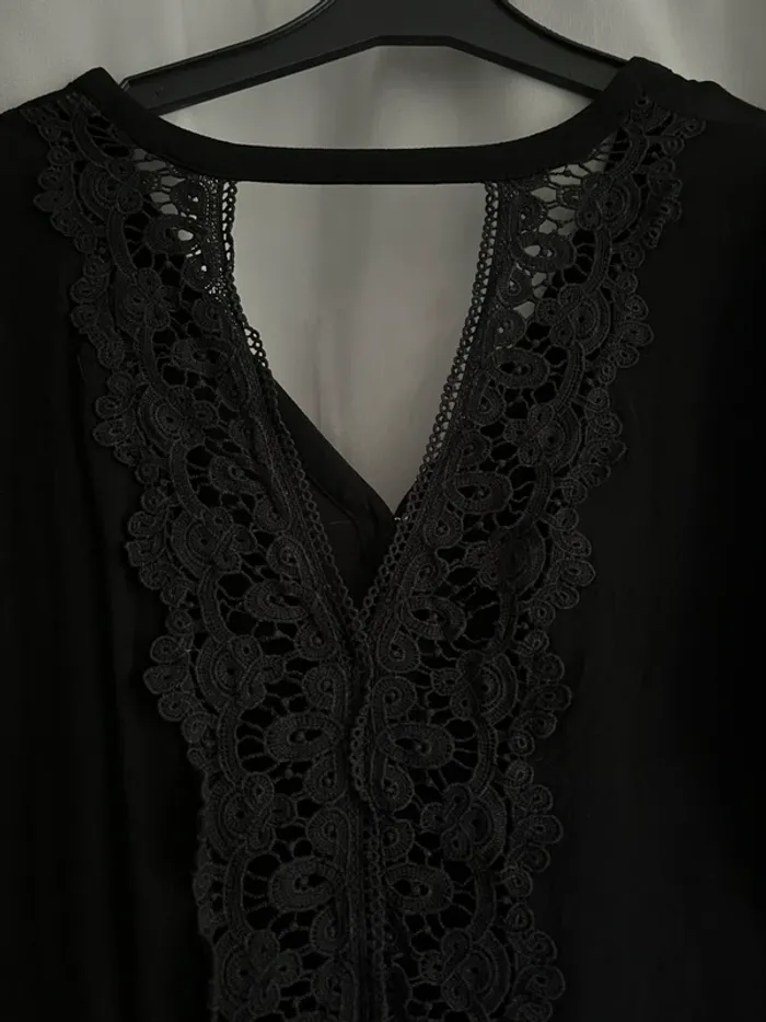 Chemisier dentelle Naf Naf - photo numéro 3