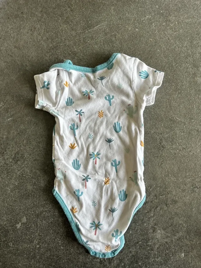 Lot de 6 bodys manches courtes 12 mois - photo numéro 5