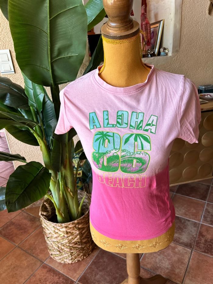 Aloha beach t shirt taille 10 ans neuf