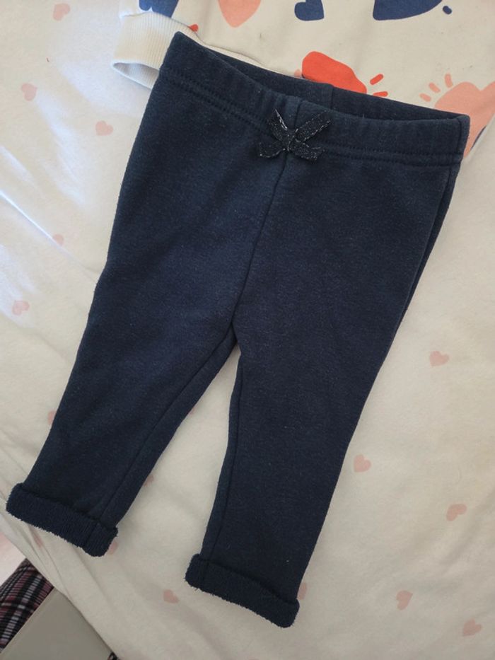 Ensemble fille 6 mois pull et pantalon - photo numéro 3