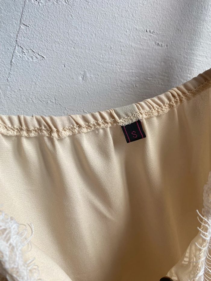top beige taille S - photo numéro 9