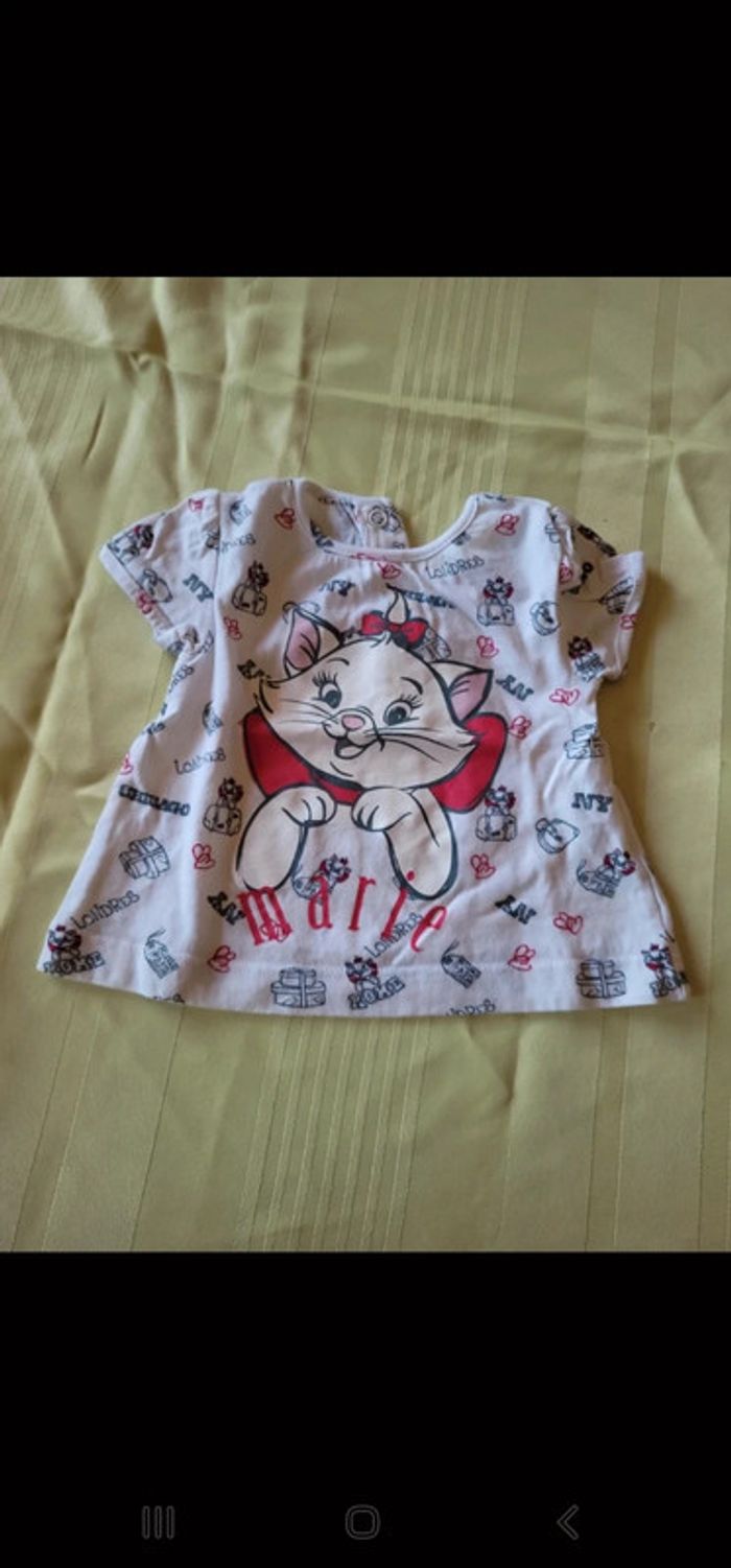 T shirt Marie 3 mois