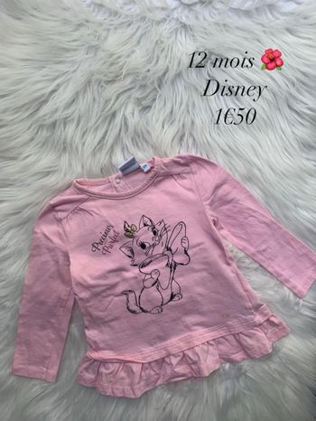 T-shirt 🌺 12 mois 🌺 Disney