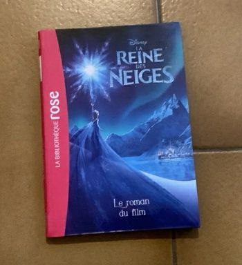 Livre reine des neiges 