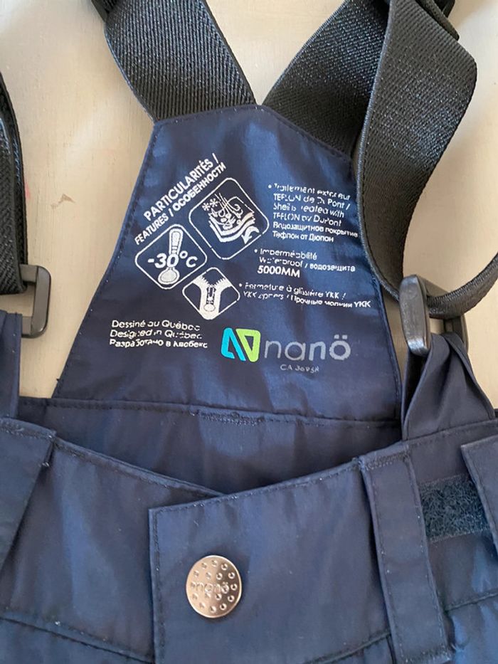 Combinaison de ski Nano bleu marine 3 ans - photo numéro 2