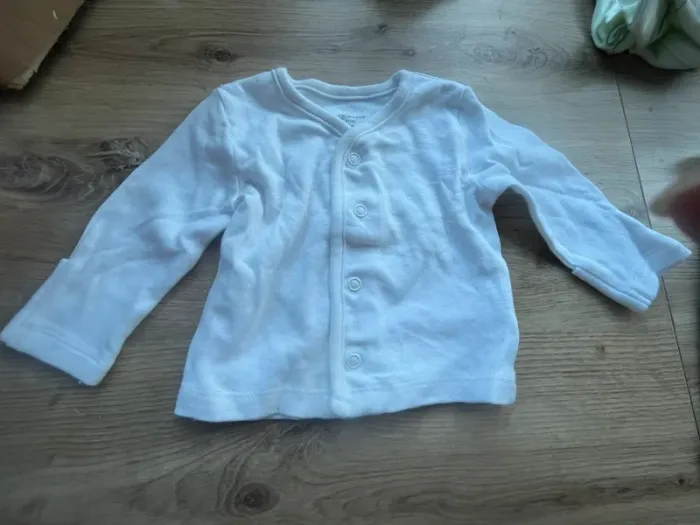 Gilet à bouton taille naissance