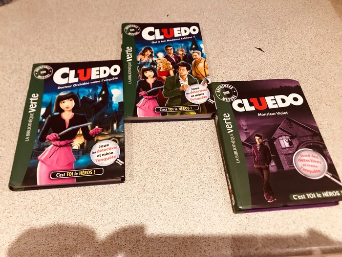 Lot de livres Cluedo - photo numéro 2