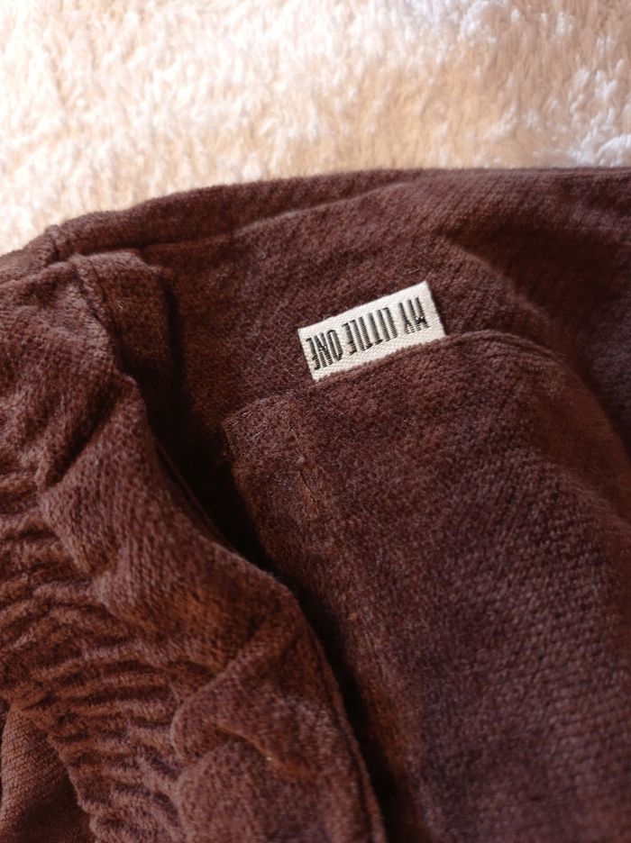 Pantalon marron en velours marque Kiabi taille 18 mois 77 82 cm - photo numéro 4