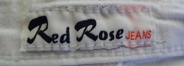Pantacourt blanc Red Rose, femme,taille L - photo numéro 7