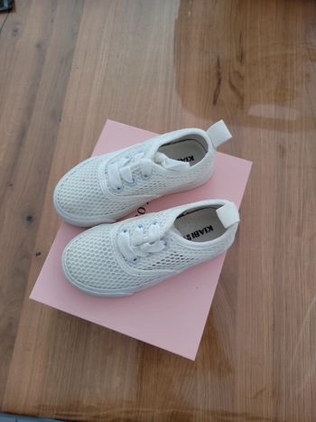 Tennis blanches pointure 24