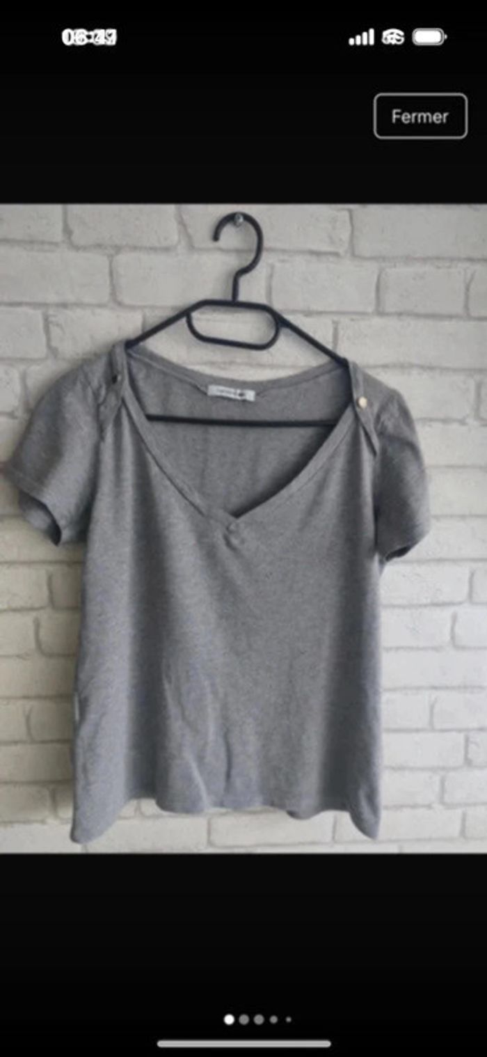 Tee-shirt Lacoste taille 38, M