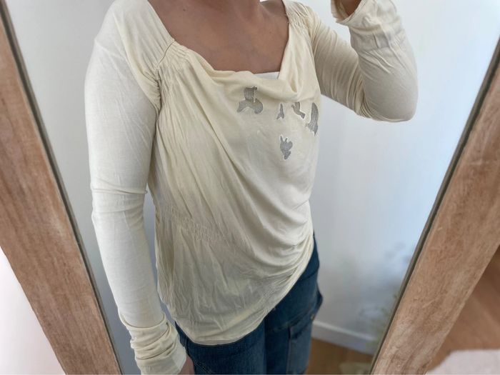 Blouse col plongeant - photo numéro 2