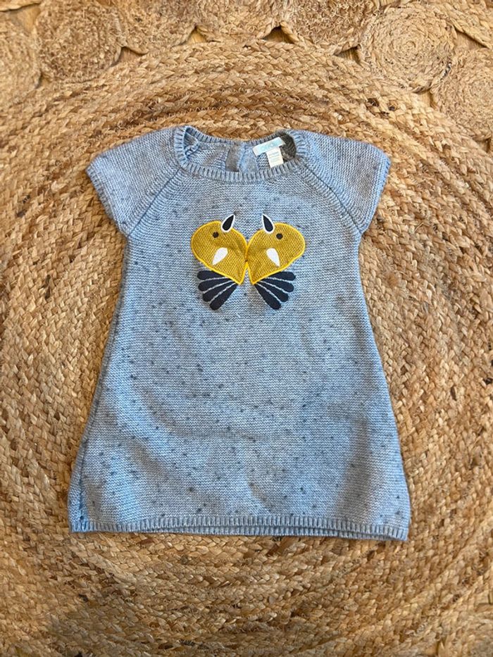 Robe pull fille 18 mois Obaibi