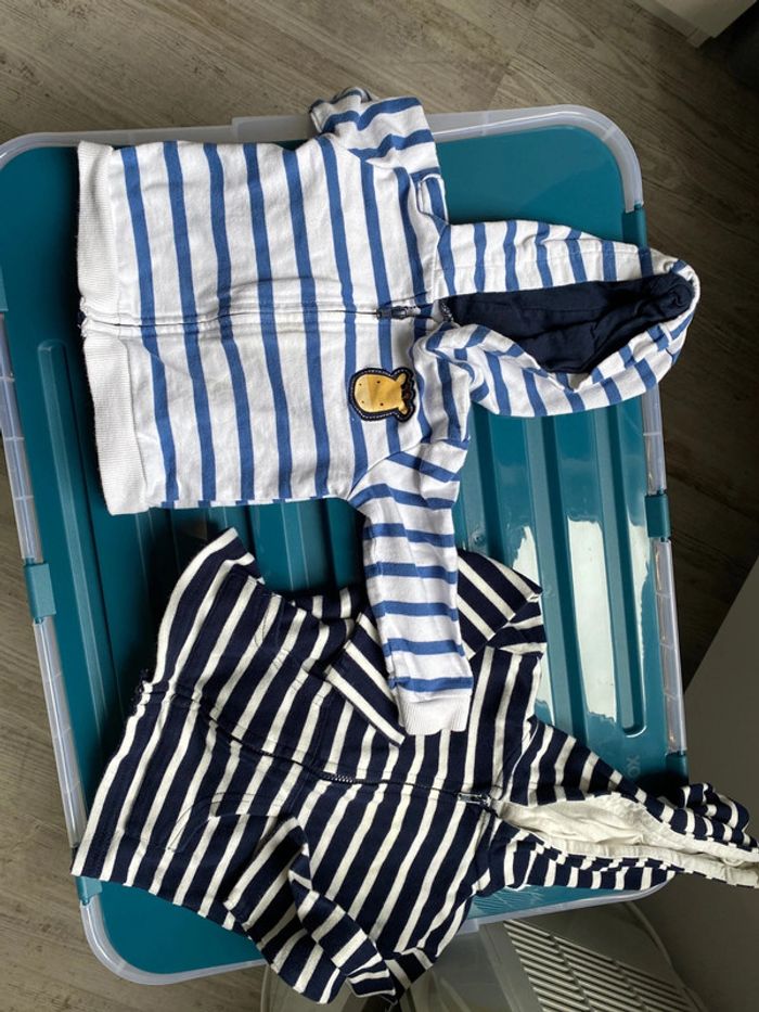 Lot de deux gilets bébé garçon