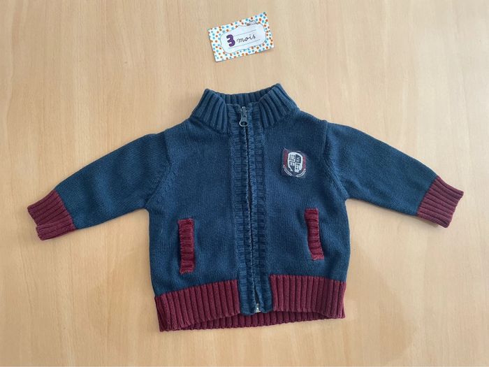 Gilet Alphabet 3 mois