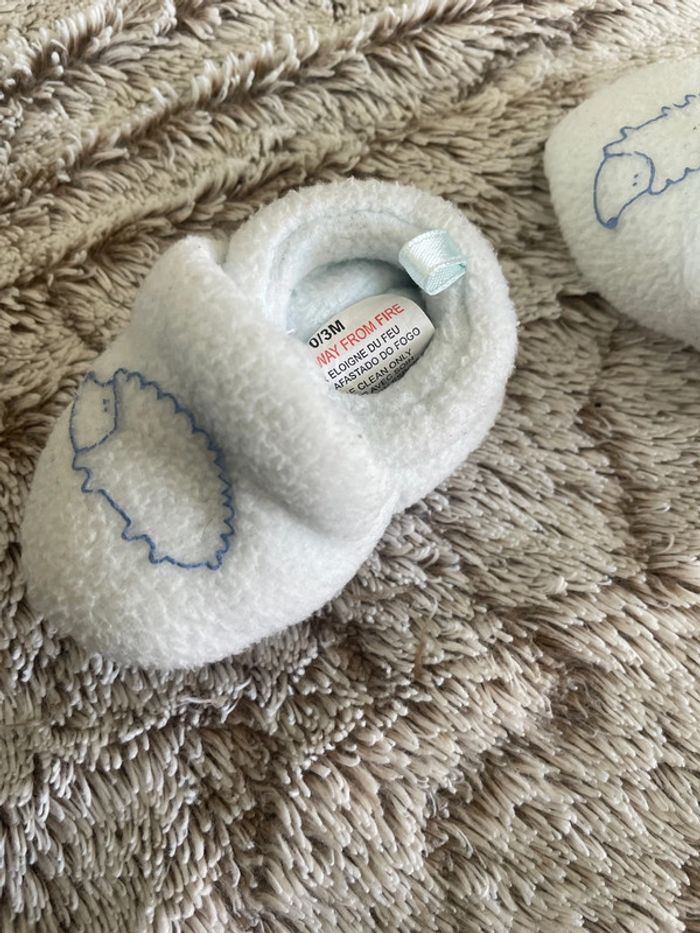 Chaussons chaud bébé naissance - photo numéro 3