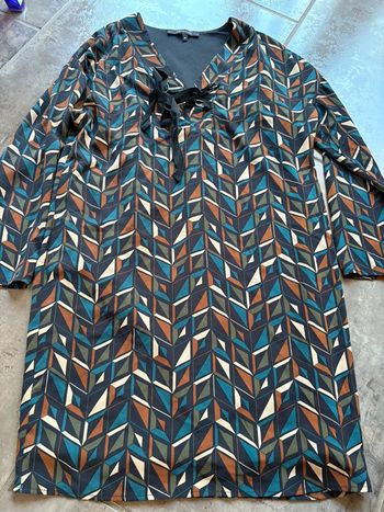 Robe multicolore La Fée Maraboutée taille 38