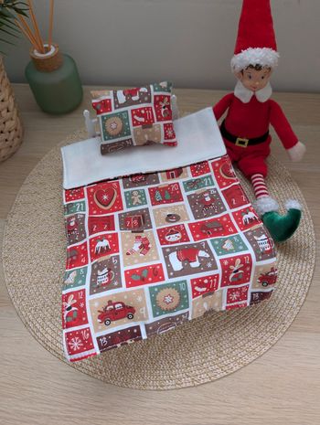 Couverture et oreiller pour lutin farceur