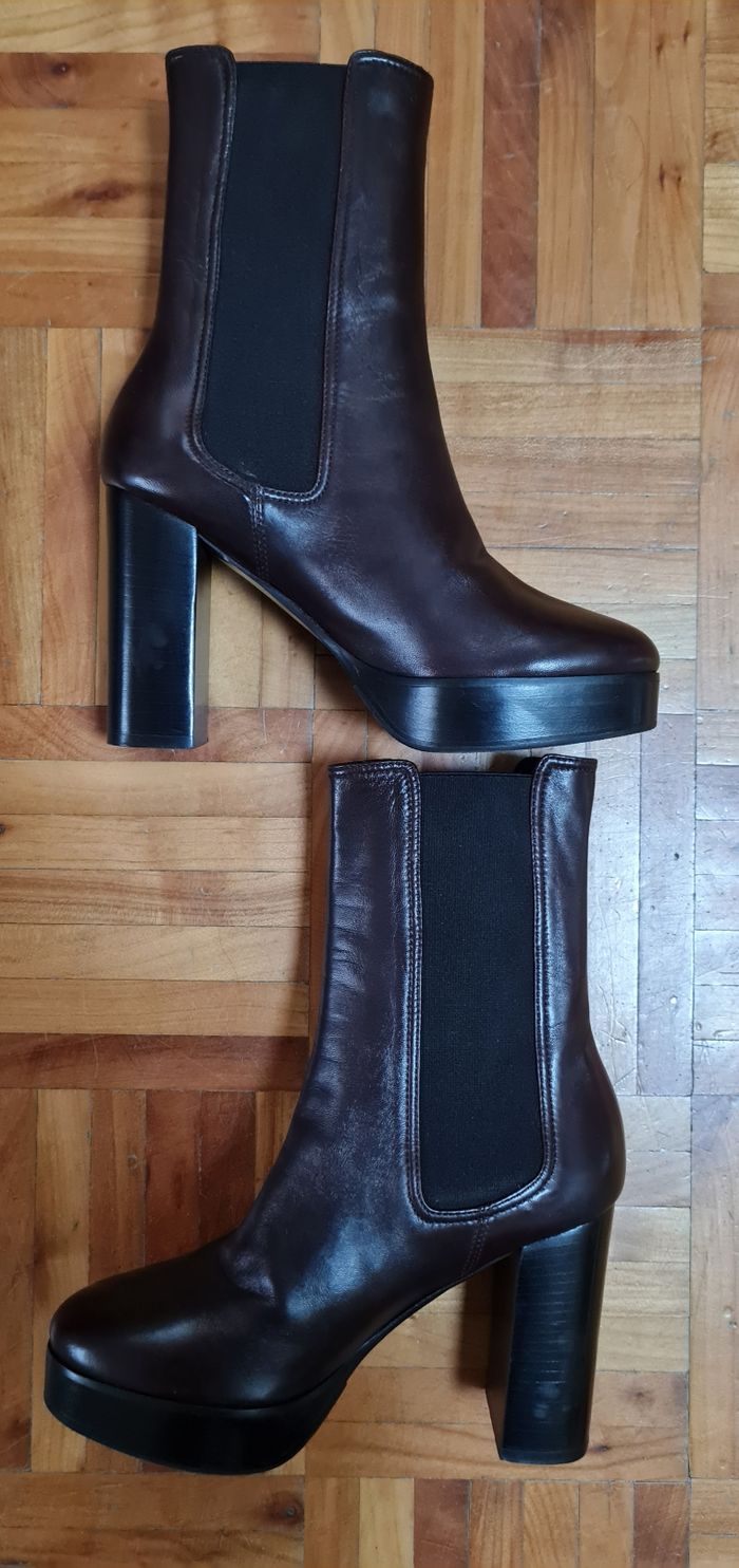 Bottines compensées femme Lorenzo Masiero P35 - photo numéro 6