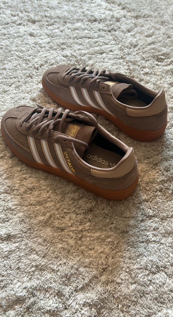 Adidas Handball Spezial – Chalky Brown / Cloud White / Magic Beige – Taille 38 - photo numéro 13