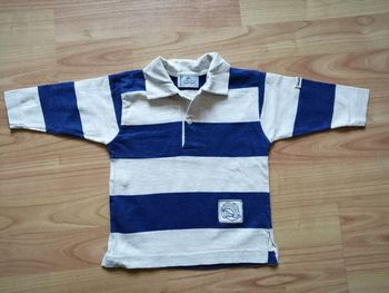 Polo manches rayé 1 an Coudé mail