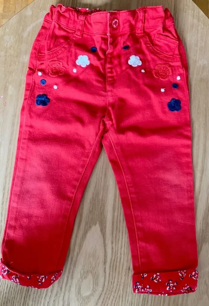 Pantalon jeans 18 mois fille du pareil au même
