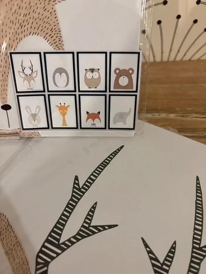 Affiches “Animaux Scandinaves” pour chambre enfant - photo numéro 2
