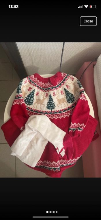 robe et chaussettes d'hiver