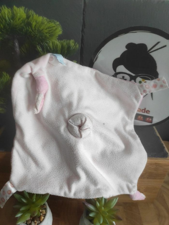 Doudou Chat Gris Pomme Gipsy Rose Peluche Plat mouchoir #geektradedoudou - photo numéro 3