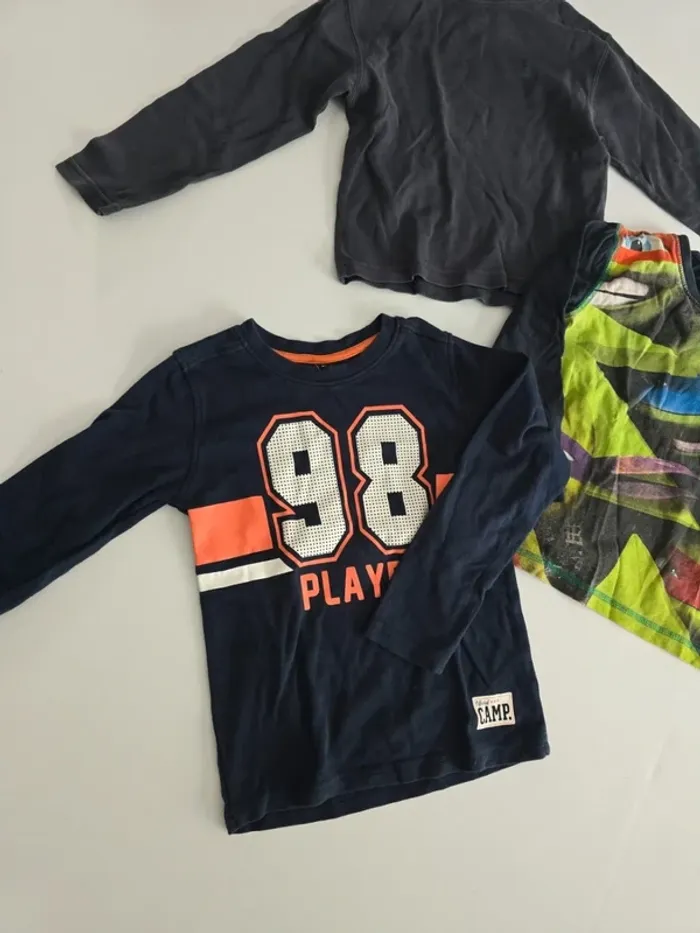 Lot de 3 tee-shirts manches longues - photo numéro 3
