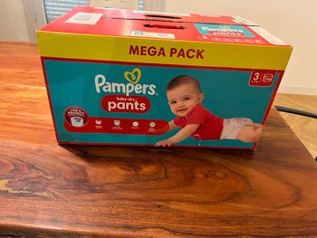 Pampers pant T3 mega pack 104 couches