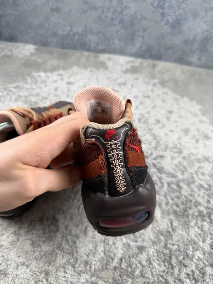 Nike Air Max 95 Anatomy Of Air Brown Basalt - Brown & Red & Beige - photo numéro 18