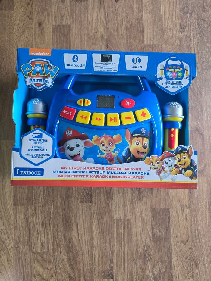 Karaoké LEXIBOOK Bluetooth La Pat' Patrouille ou La Reine des Neiges - photo numéro 2