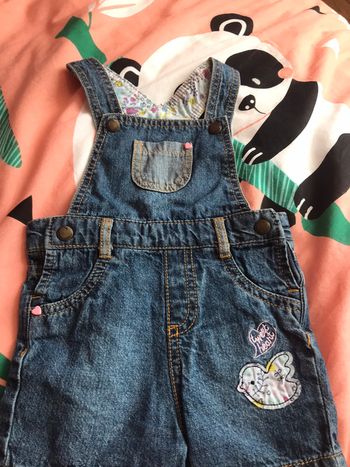 Salopette courte 9 mois