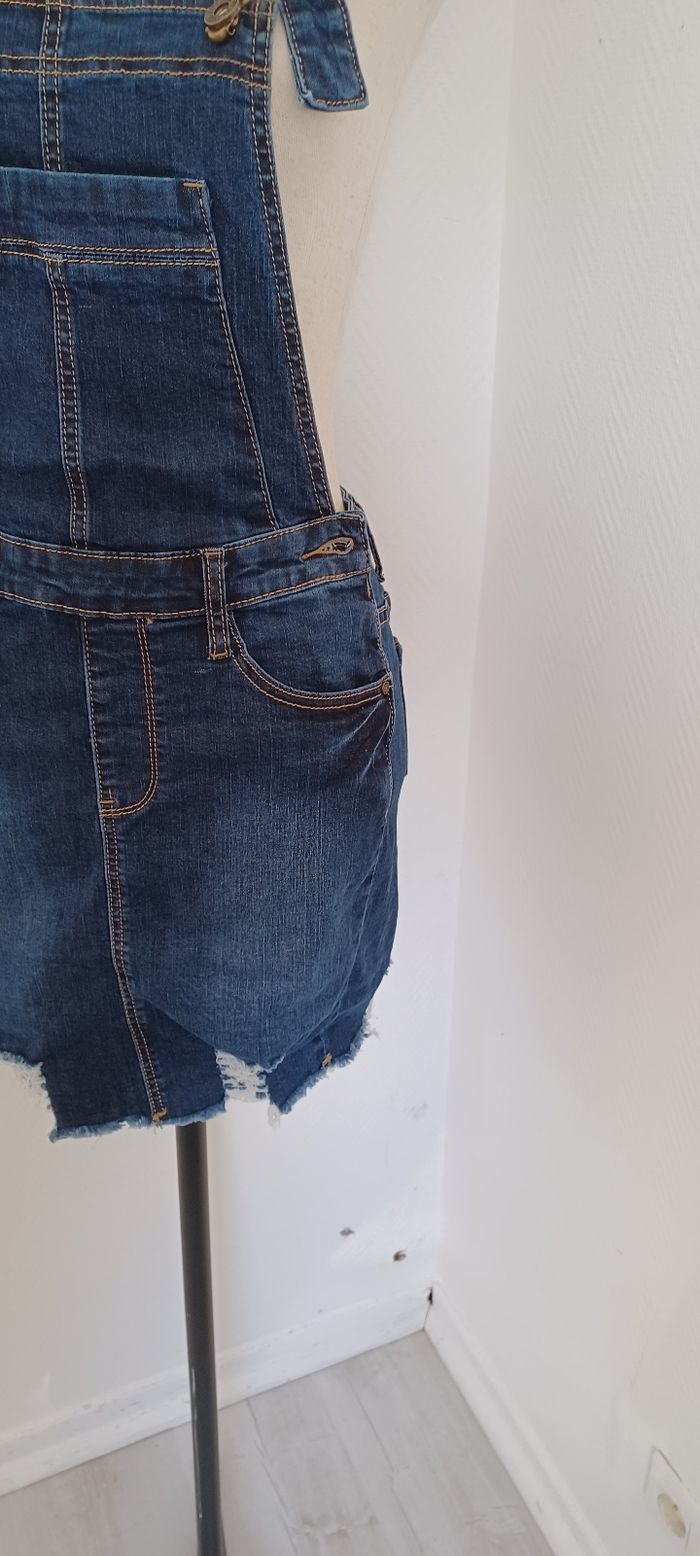 Très jolie robe jeans femme T M - photo numéro 2