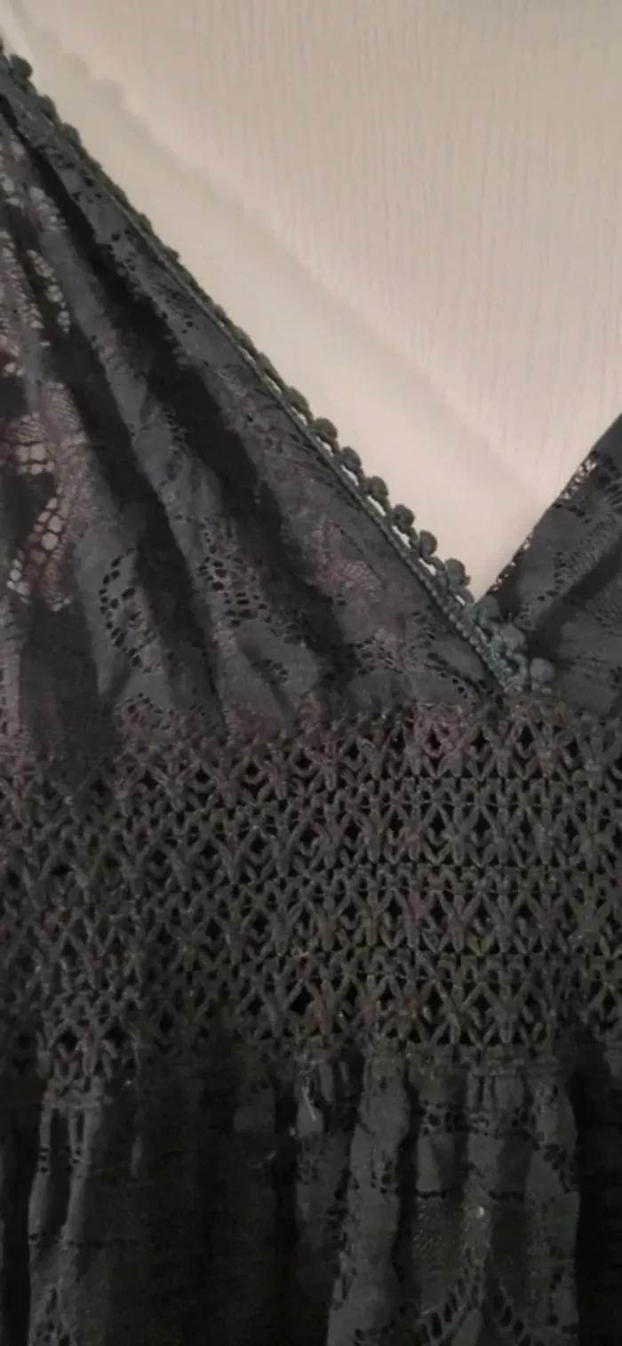 Robe bohème dentelle noir - photo numéro 11