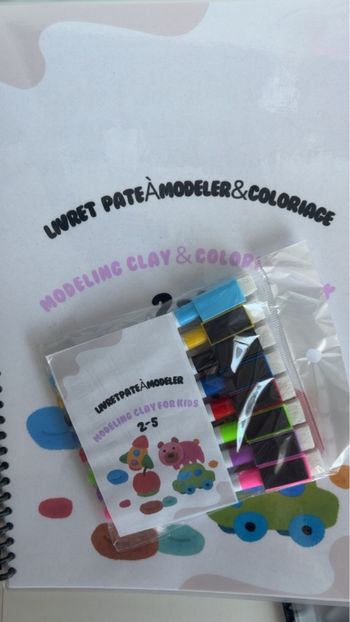 Activité pâte à modeler / coloriage 