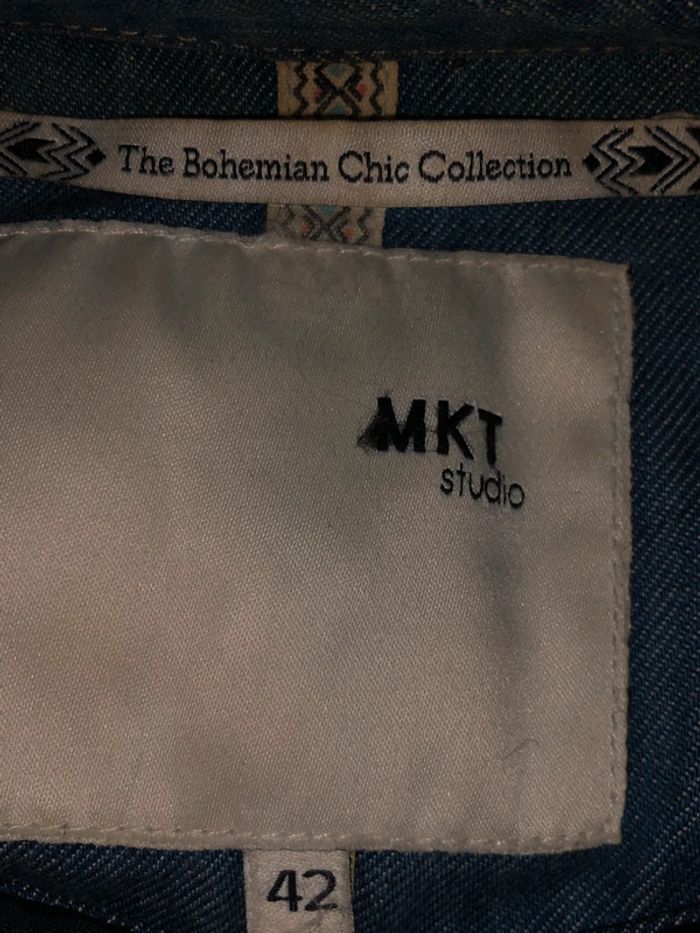 Veste en Jean marque MKT taille 38 - photo numéro 4