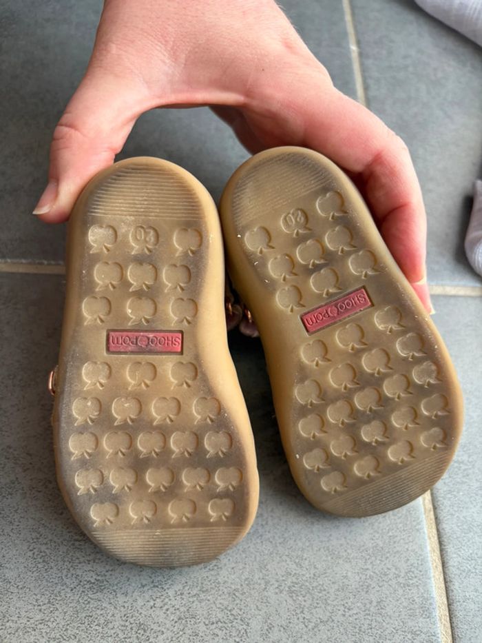 Sandales bébé fille cuir Shoo Pom 20 - photo numéro 7