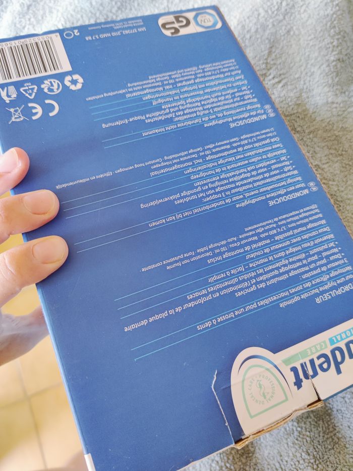 Hydropulseur brosse jet nettoyage dent Nevadent, neuf dans boite - photo numéro 5