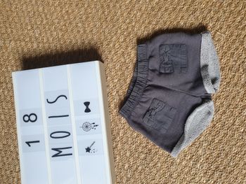 Short hiver fille 18 mois