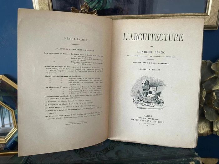 Livre ancien : L'architecture de Charles Blanc - photo numéro 4