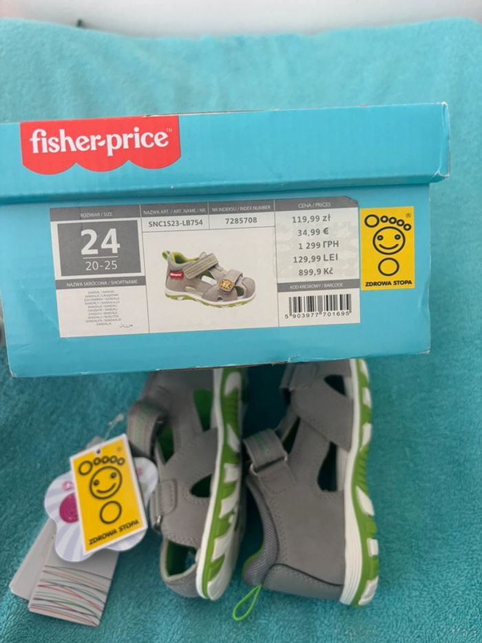Sandales nus pieds Fisher Price 24 neuf - photo numéro 12