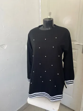Pull à perles fin n°438