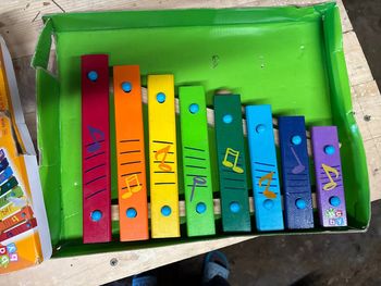 Mon xylophone en bois