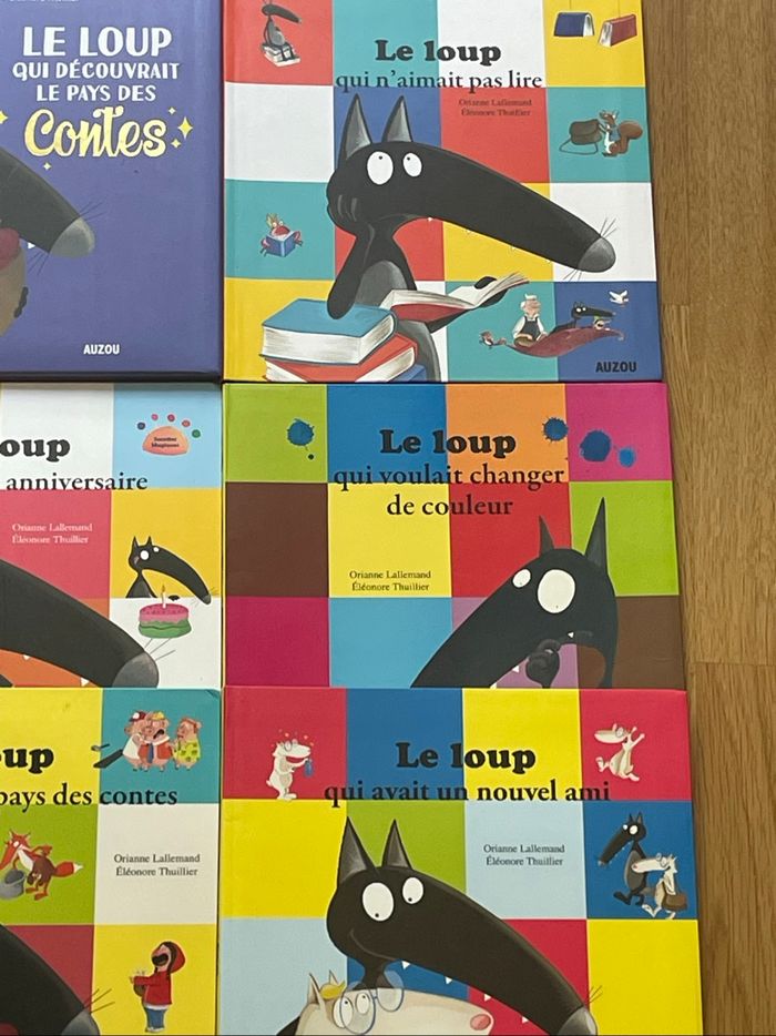 Lot 7 livres le loup Auzou qui - photo numéro 3